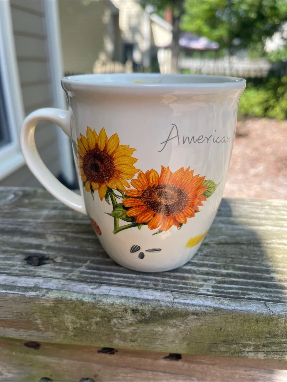 American Goldfinch Mug, CJ Wildlife, Wild Bird Showcase-new